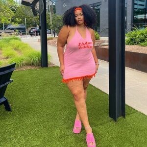 J’Adore Addict Tassle Backless Dress